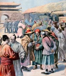 Disturbances in Seoul, Korea, 1894