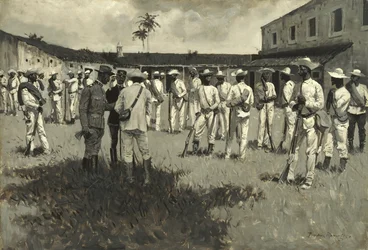 Disbanding Gomez Army, 1899