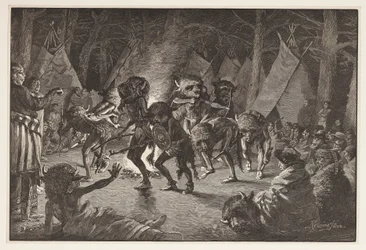 The Buffalo Dance, from Harper