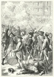 Storming of the Tuileries Palace by the sans-culottes