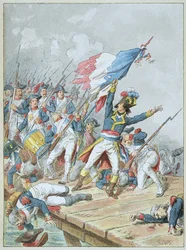 Bonaparte Crossing the Bridge of Arcole in November 1796