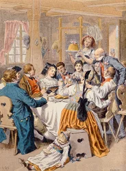 Celebration of an Engagement in Alsace, 1901