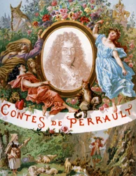 Charles Perrault and the Characters of His Tales, Early 20th Century (illustration)