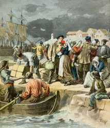 Departure of Breton Fishermen