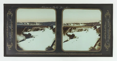 Winter, Niagara Falls, Table Rock, Canada Side