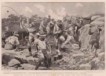 Ingenious Tactics at Mafeking, Incidents of the Fight for the Brickfields