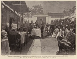 The Allies in China, a French Court-Martial in Peking