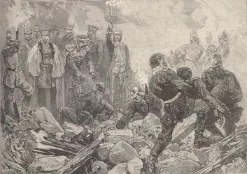 The Winter Palace After the Explosion, Evening of February 17, 1880