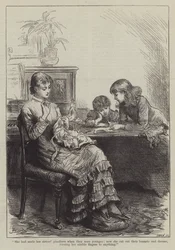 People I Have Met, the Governess (engraving)