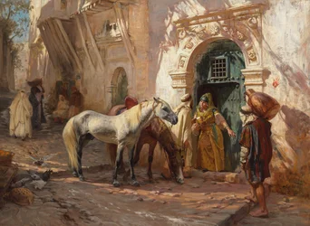 A Scene in North Africa; 1885