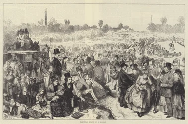 Hampstead Heath on a Holiday