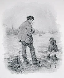 Rogue Riderhood at Limehouse Hole, from 