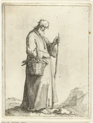 Farmer with Basket
