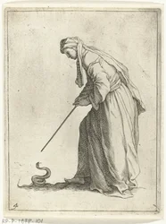 Woman with a Snake
