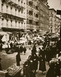 Street Market on Orchard Street, Lower East Side, New York, USA