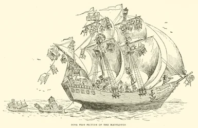 Bona fide picture of the Mayflower