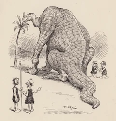Our Antediluvian Ancestors by F Opper: Number Fifteen