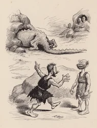 Our Antediluvian Ancestors by F Opper: Number Twenty One