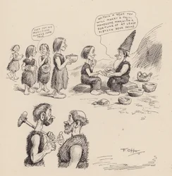 Our Antediluvian Ancestors by F Opper: Number Twenty Six