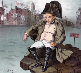 The "Little Napoleon of Wall Street" in exile