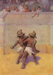 Frontispiece for The Last Days of Pompeii