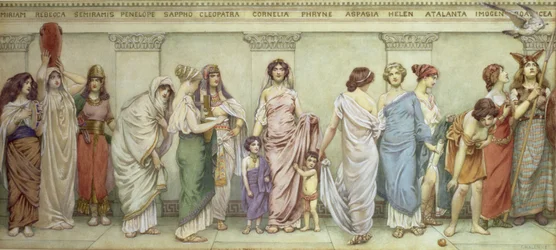 Great Women of Antiquity: Miriam, Rebecca, Semiramis, Penelope, Sappho, Cleopatra, Cornelia, Phryne, Aspasia, Helen, Atalanta, Imogen and Boadicea