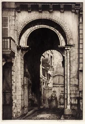 Ancient Doorway, Nevers
