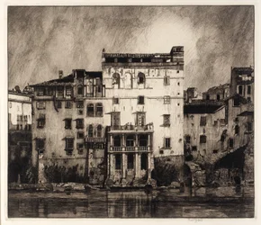 Old Houses on the Tiber