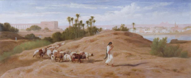 A Goat Herd Near Cairo