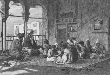 The School of Sultan Hassan (Engraved by Butterworth and Heath)