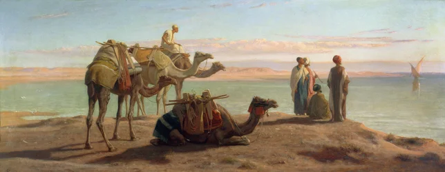 Waiting for the Boat, Gulf of Suez, 1872