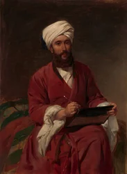 William Edward Dighton in Middle Eastern Dress