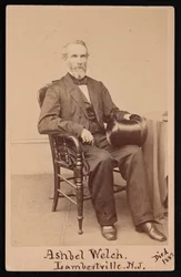 Portrait of Ashbel Welch 1809-1882