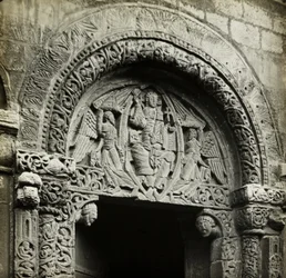 Ely Cathedral: Carving Over Prior