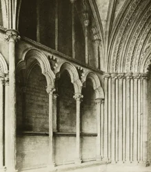 Ely Cathedral: Galilee Porch, details