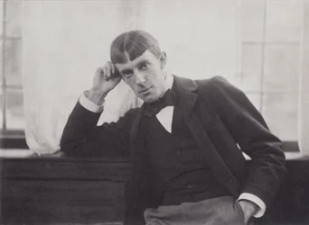 Portrait Photograph of Aubrey Beardsley by Frederick Evans