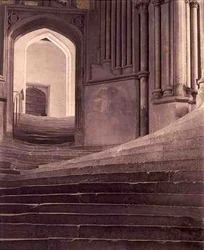 The Steps of Wells Cathedral