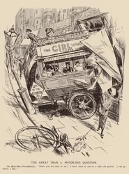 The Great Tram v Motor Bus Question