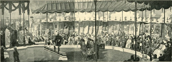 The Imperial Assemblage at Delhi