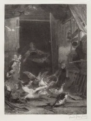 Untitled (Farm Scene)