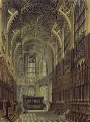 Henry the Seventh Chapel, Plate 8 from 