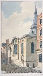 Church of St Swithin London Stone, City of London