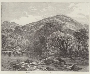 The Tranquil Hour, a Scene in North Wales