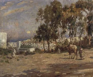 Approaching the Town
