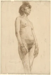 Nude Woman Standing