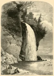 Silver Cascade, 1872