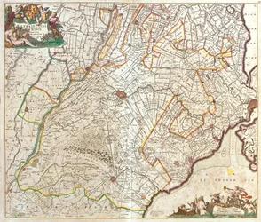 Map of Utrecht (Netherlands)