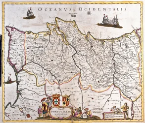Map of the Kingdoms of Portugal and the Algarve