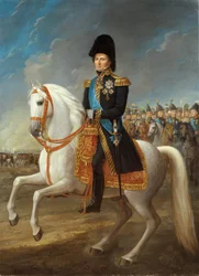 Portrait of Jean Baptiste Jules Bernadotte, Marshal of France, King of Sweden and Norway