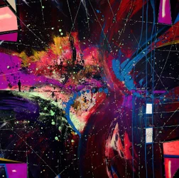 Vibrant Cosmic Journey